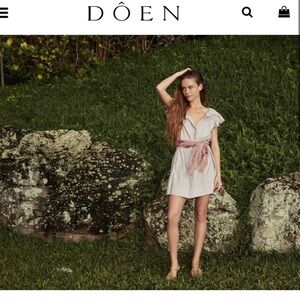 Doen Elena dress in lilac xs
